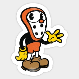 Athletic Cuphead Sticker